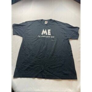 Me The Other White Meat Shirt Mens Size XL Black Fruit Of The Loom Vintage